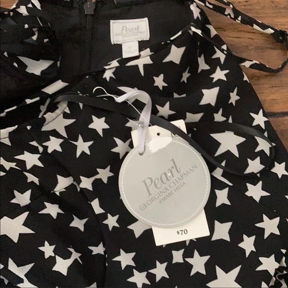 Pearl dress by Georgina Chapman Star flowy short dress - Picture 2 of 3